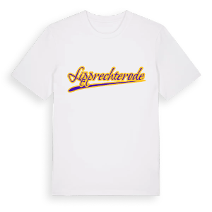 Lipprechterode baseball t-shirt – ekologisk bomull t-shirt från Pinshirt