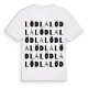 Lödla ordlek t-shirt