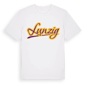 Lunzig baseball t-shirt – ekologisk bomull t-shirt från Pinshirt