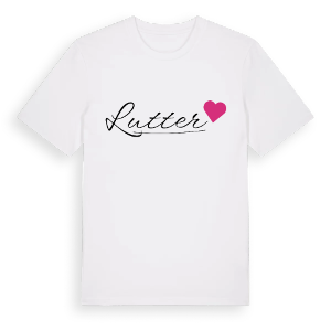 Lutter hjärta t-shirt – ekologisk bomull t-shirt från Pinshirt