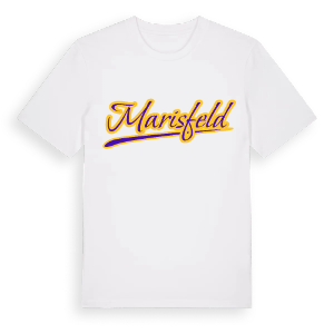 Marisfeld baseball t-shirt – ekologisk bomull t-shirt från Pinshirt