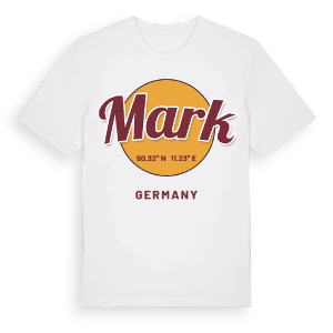 Mark cirkel t-shirt – ekologisk bomull t-shirt från Pinshirt