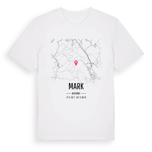 Mark karta t-shirt – ekologisk bomull t-shirt från Pinshirt