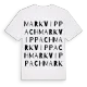 Markvippach ordlek t-shirt