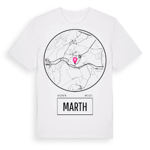 Marth t-shirt – ekologisk bomull t-shirt från Pinshirt