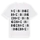 Meiningen ordlek t-shirt