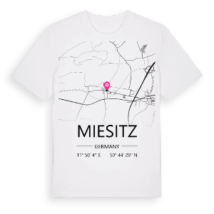 Miesitz karta t-shirt – ekologisk bomull t-shirt från Pinshirt