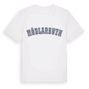 Mödlareuth college t-shirt – ekologisk bomull t-shirt från Pinshirt