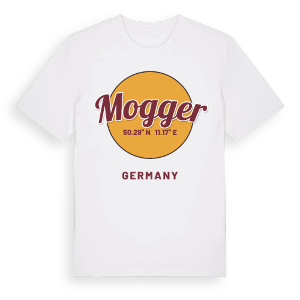 Mogger cirkel t-shirt – ekologisk bomull t-shirt från Pinshirt
