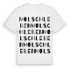 Molschleben ordlek t-shirt