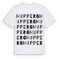 Mupperg ordlek t-shirt