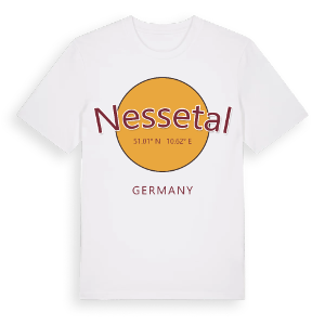 Nessetal cirkel t-shirt – ekologisk bomull t-shirt från Pinshirt