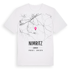 Nimritz karta t-shirt – ekologisk bomull t-shirt från Pinshirt