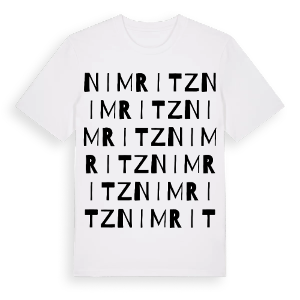 Nimritz ordlek t-shirt – ekologisk bomull t-shirt från Pinshirt