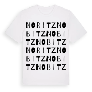 Nobitz ordlek t-shirt – ekologisk bomull t-shirt från Pinshirt