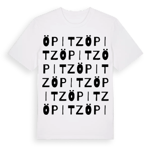 Öpitz ordlek t-shirt – ekologisk bomull t-shirt från Pinshirt