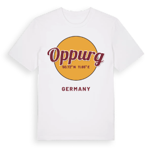 Oppurg cirkel t-shirt – ekologisk bomull t-shirt från Pinshirt