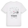 Petersberg karta t-shirt