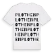 Plothen ordlek t-shirt