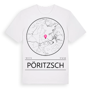 Pöritzsch t-shirt – ekologisk bomull t-shirt från Pinshirt