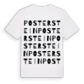 Posterstein ordlek t-shirt