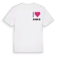 Jag älskar Ranis t-shirt litet tryck