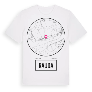 Rauda t-shirt – ekologisk bomull t-shirt från Pinshirt