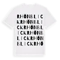 Rhönblick ordlek t-shirt