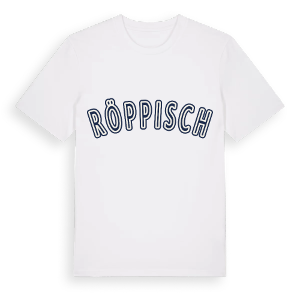 Röppisch college t-shirt – ekologisk bomull t-shirt från Pinshirt