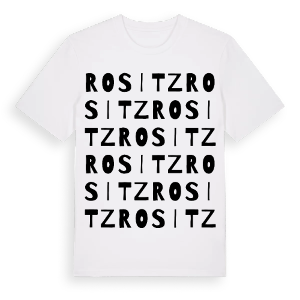 Rositz ordlek t-shirt – ekologisk bomull t-shirt från Pinshirt