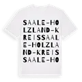 Saale-Holzland-Kreis ordlek t-shirt
