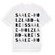Saale-Holzland-Kreis ordlek t-shirt