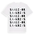 Saale-Orla-Kreis ordlek t-shirt