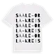 Saale-Orla-Kreis ordlek t-shirt