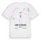 Sankt Bernhard karta t-shirt