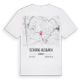 Scheibe-Alsbach karta t-shirt