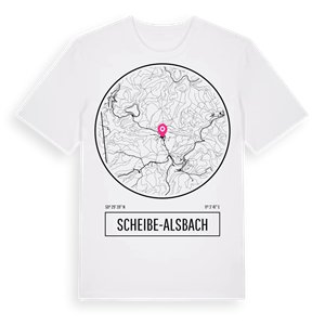 Scheibe-Alsbach t-shirt – ekologisk bomull t-shirt från Pinshirt