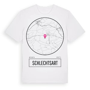 Schlechtsart t-shirt – ekologisk bomull t-shirt från Pinshirt
