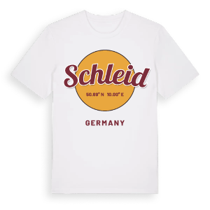 Schleid cirkel t-shirt – ekologisk bomull t-shirt från Pinshirt