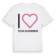 Jag älskar Schleusingen t-shirt stort tryck