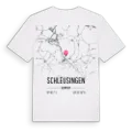 Schleusingen karta t-shirt