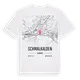 Schmalkalden karta t-shirt