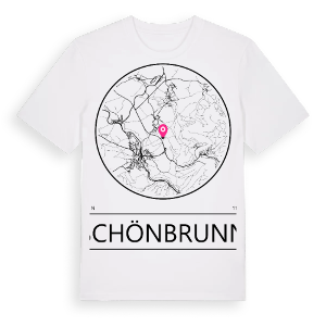 Schönbrunn t-shirt – ekologisk bomull t-shirt från Pinshirt