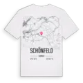 Schönfeld karta t-shirt