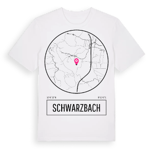 Schwarzbach t-shirt – ekologisk bomull t-shirt från Pinshirt