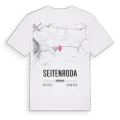 Seitenroda karta t-shirt