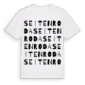 Seitenroda ordlek t-shirt