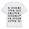 Sichelreuth ordlek t-shirt