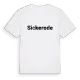 Sickerode fetstil t-shirt