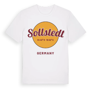 Sollstedt cirkel t-shirt – ekologisk bomull t-shirt från Pinshirt